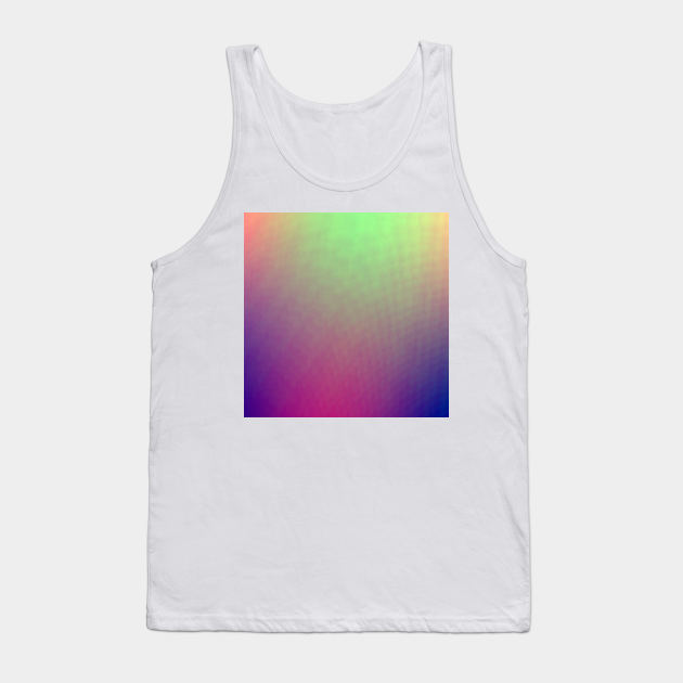 red blue green abstract texture Tank Top by Artistic_st